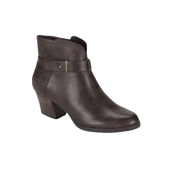 Shoes - New Baretraps Lane Ankle Booties Black Croc Size 9.5M NIB